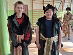 Pokaz historyczny „Rekonstrukto” w naszej szkole